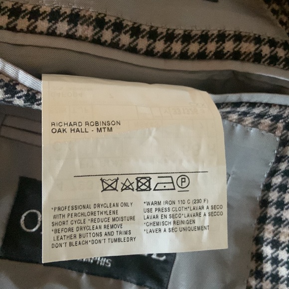 Ermenegildo Zegna Su Misura Cashmere Blazer Suit Jacket Size EU58R US 46(XXL) - Picture 12 of 12